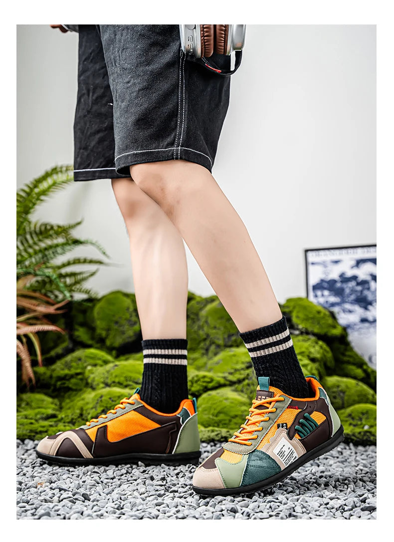 Shoes for Men's Casual Sports Shoes Fashion Breathable Outdoor Running Sneakers Comfortable Summer Walking Shoes Man Footwear