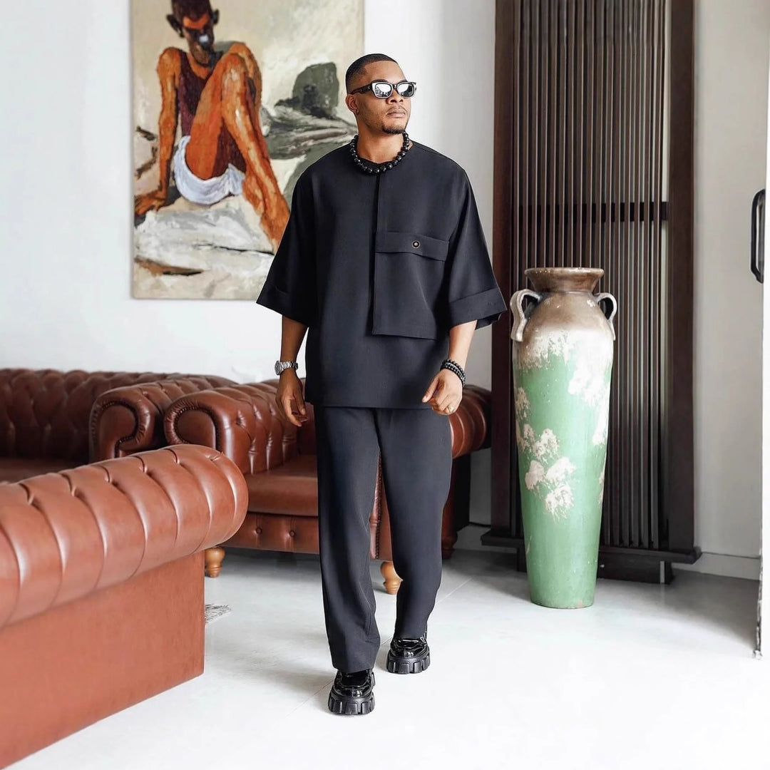 2 Pieces Wedding Party Africa Set Clothing Fashion Kaftan Outfits Dashiki African Dresses Clothes for Men 2025