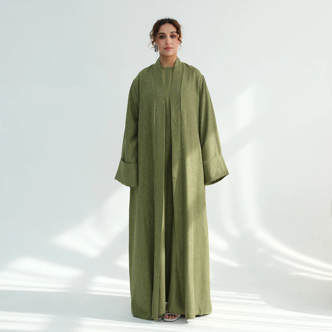 Muslim Women Modest Dress Kimono Cardigan Dubai Abaya Turkey Kaftan Femme Musulmane Vestidos Ramadan Eid Islam Jalabiya Kebaya