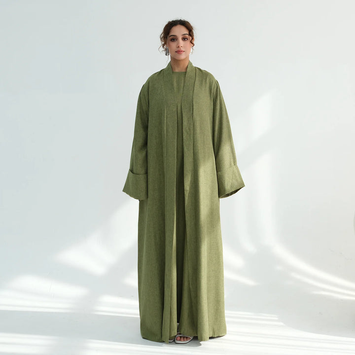 Muslim Women Modest Dress Kimono Cardigan Dubai Abaya Turkey Kaftan Femme Musulmane Vestidos Ramadan Eid Islam Jalabiya Kebaya
