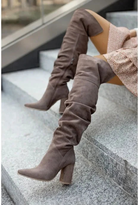 Women’s Thigh-High Boots – Luxury Designer Autumn/Winter 2024