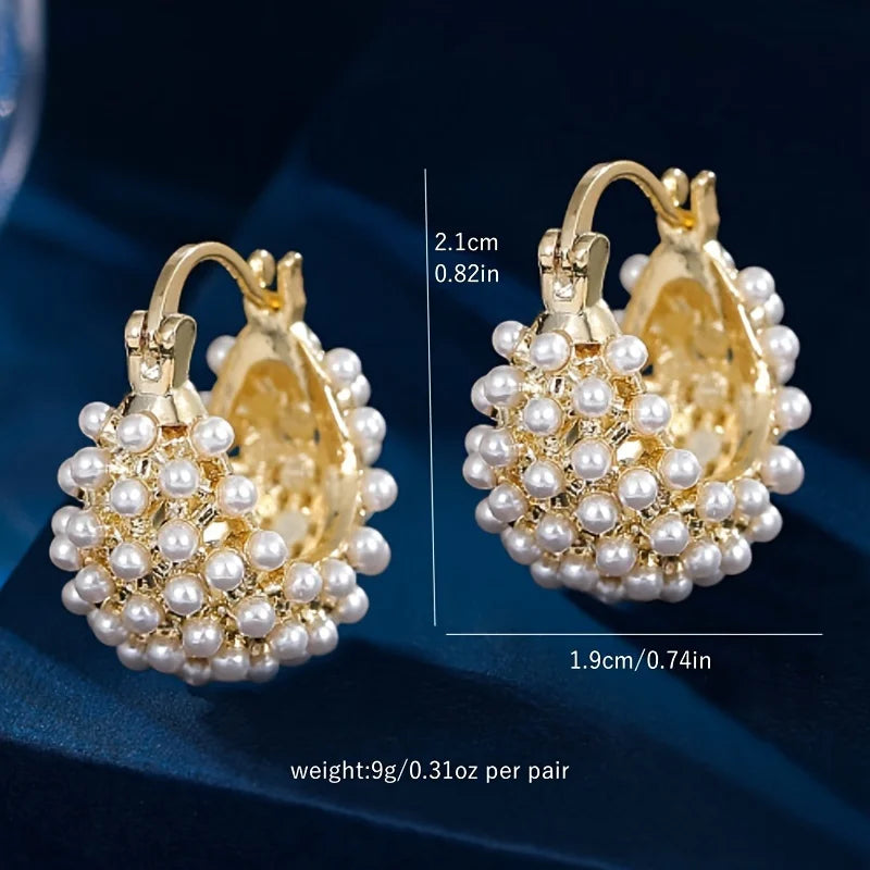 Women’s Pearl Earrings – Elegant Daily Wear Accessory
