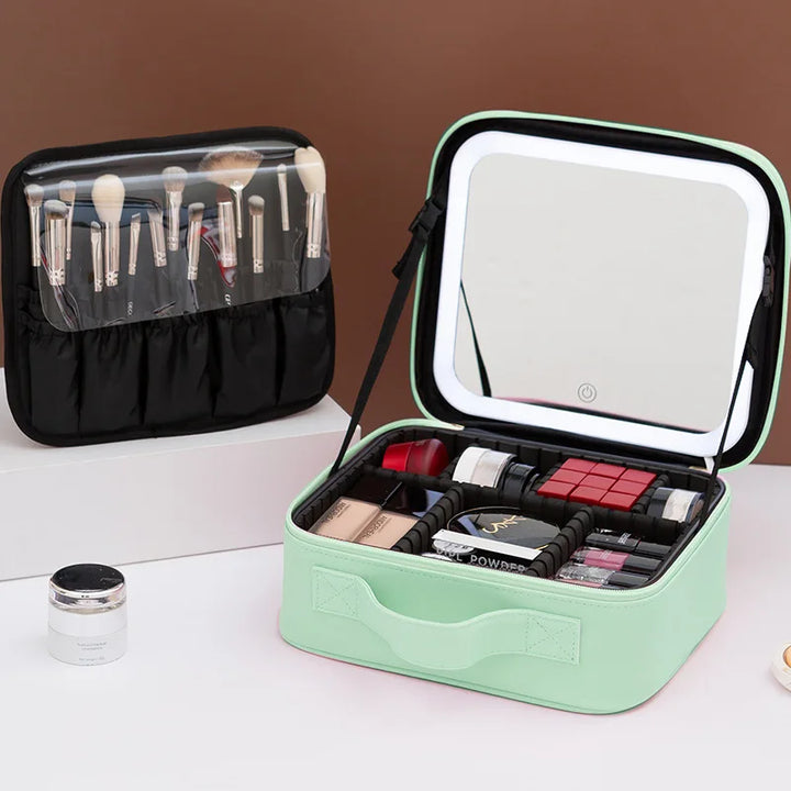 ShineMate™ Lighted Cosmetic Bag