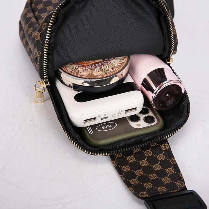 Umhängetasche und Schultertasche aus PU-Leder für Damen