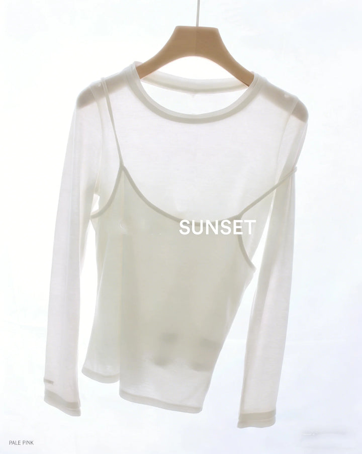 Hirsionsan 2026 New Basic Soft Elegant T Shirts Women Summer Autumn Loose Female Tees Ladies Chic Casual Knitted Soft Woman Tops