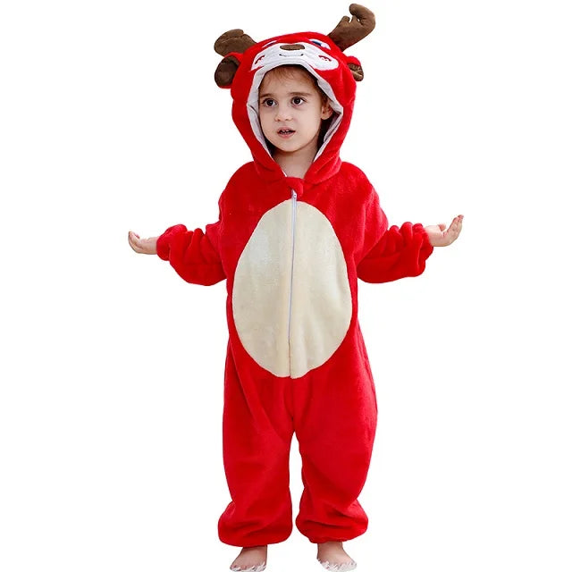 Michley™ Weihnachts-Baby-Strampler – süßer Kleinkind-Overall