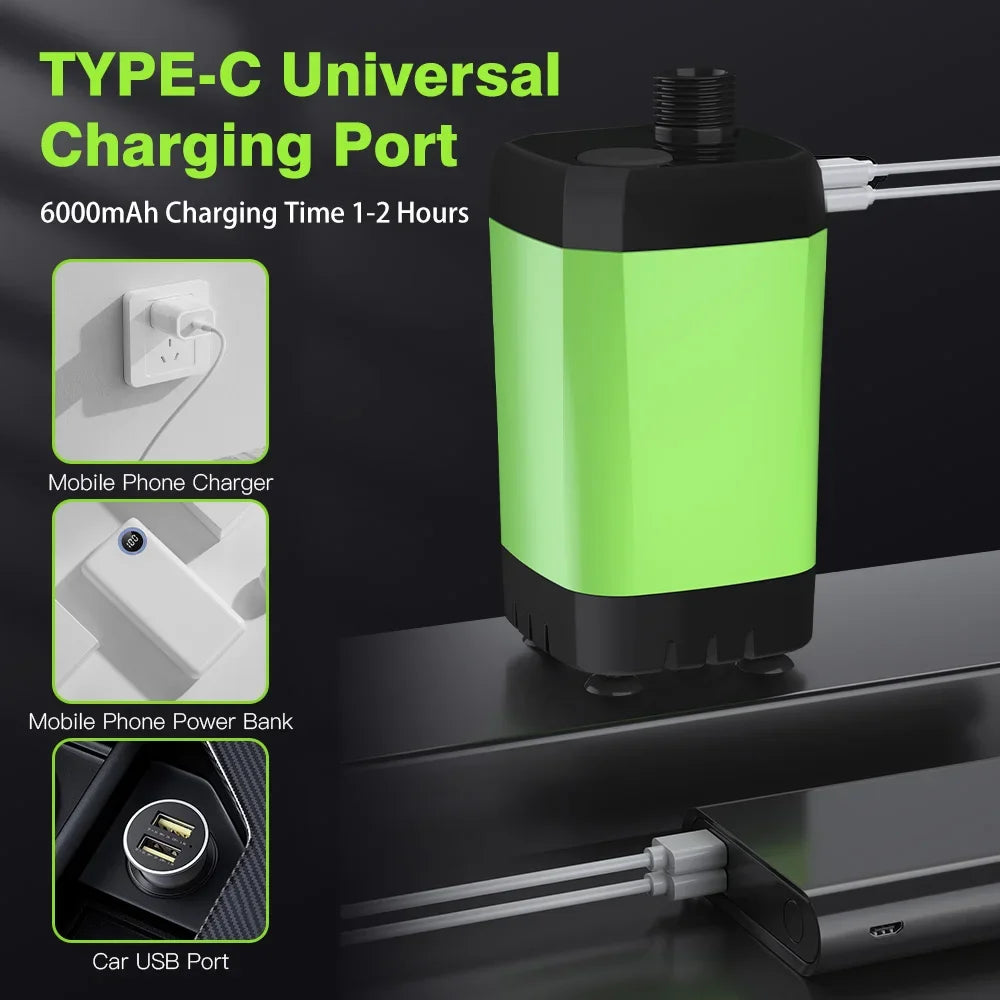 ShowerPro™ Outdoor-Camping-Set – Intelligentes digitales Duschset