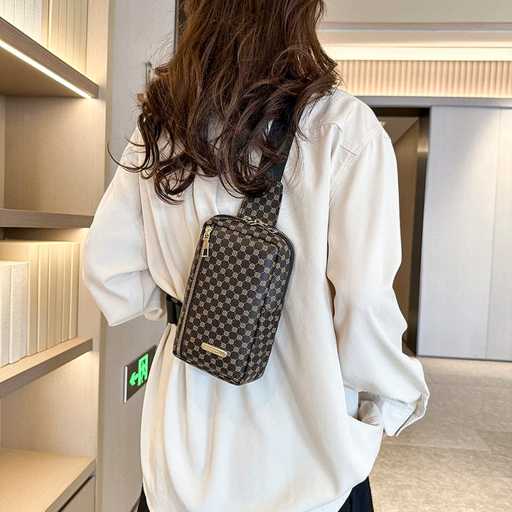 Umhängetasche und Schultertasche aus PU-Leder für Damen