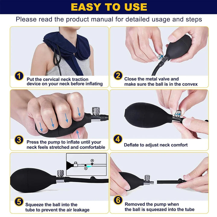 NeckRestore™ Heim-Traktionskragen