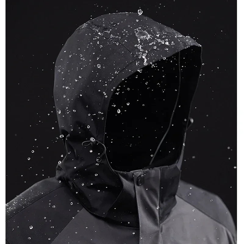 Men’s Winter Ski Jacket – Waterproof Windproof Snowboard & Trekking Coat