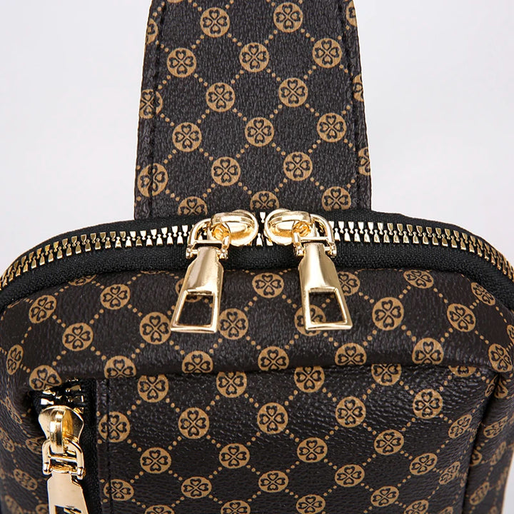 Umhängetasche und Schultertasche aus PU-Leder für Damen