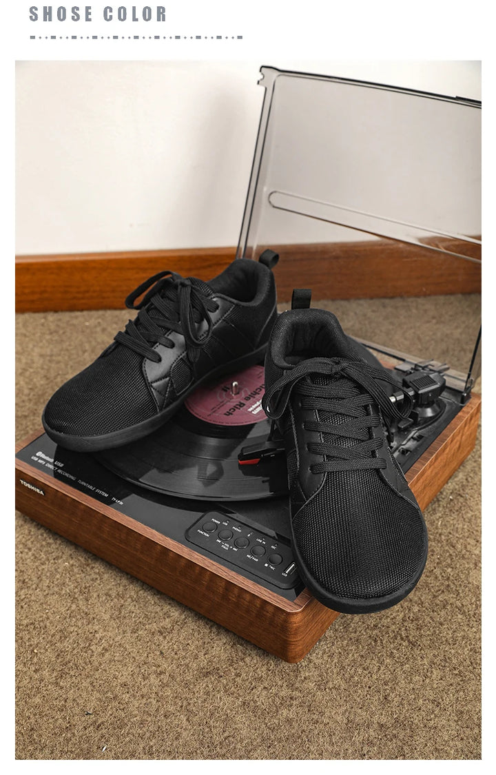 New Minimalist Shoes for Men Wide Toe Barefoot Zero Drop Shoes Casual Breathable Mesh Lightweight Walking Sneakers Man