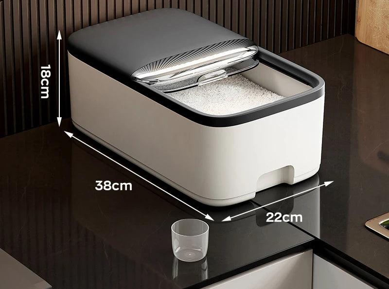 10KG Kitchen Rice Storage Jar