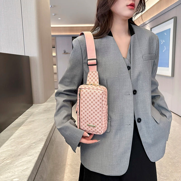 Umhängetasche und Schultertasche aus PU-Leder für Damen