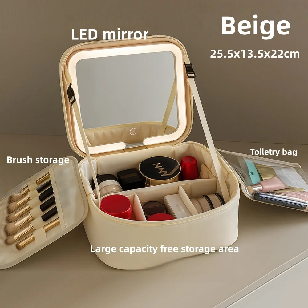 ShineMate™ Lighted Cosmetic Bag