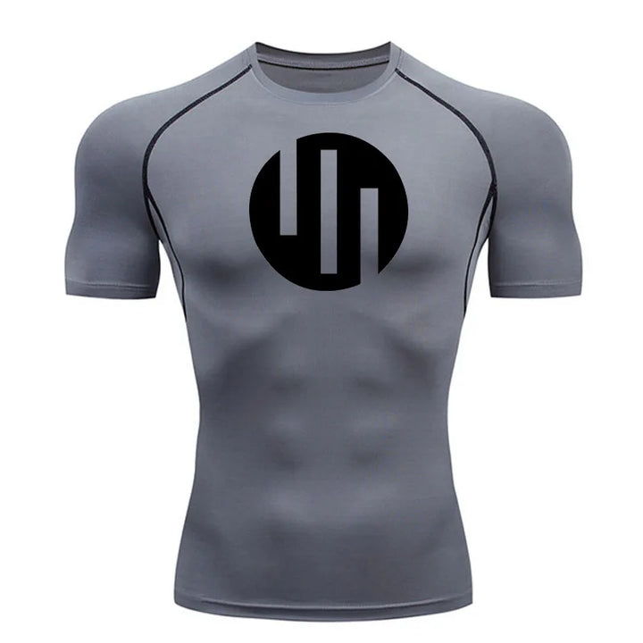 Men's Compression Shirts Long Sleeve Workout Gym T-Shirt Running Top Cool Dry Sports Baselayer Undershirts Sun Protection Skin
