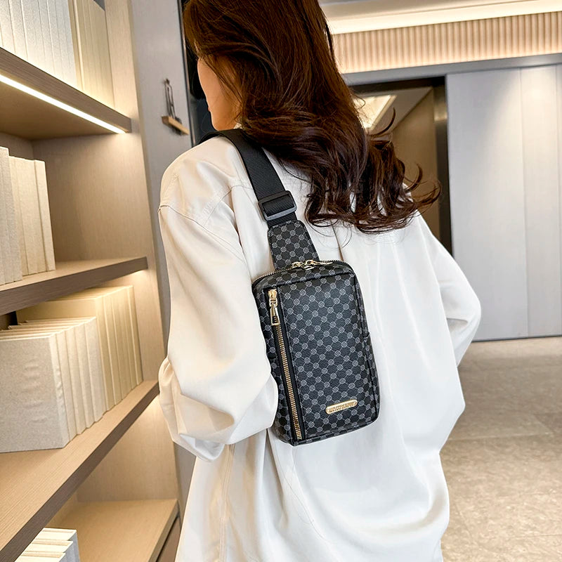 Umhängetasche und Schultertasche aus PU-Leder für Damen