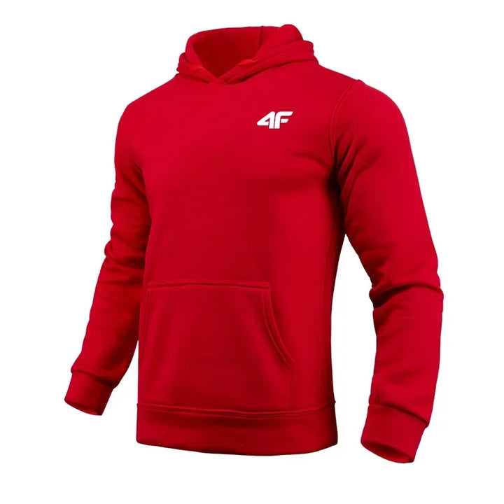 Men’s Hooded Sweatshirt – All-Season Casual Outdoor & Gym Jacket