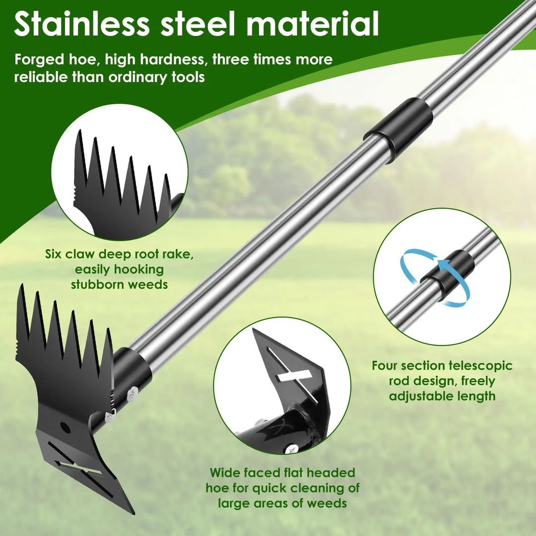 SoilPro™ Gartenfilz- und Laubharken