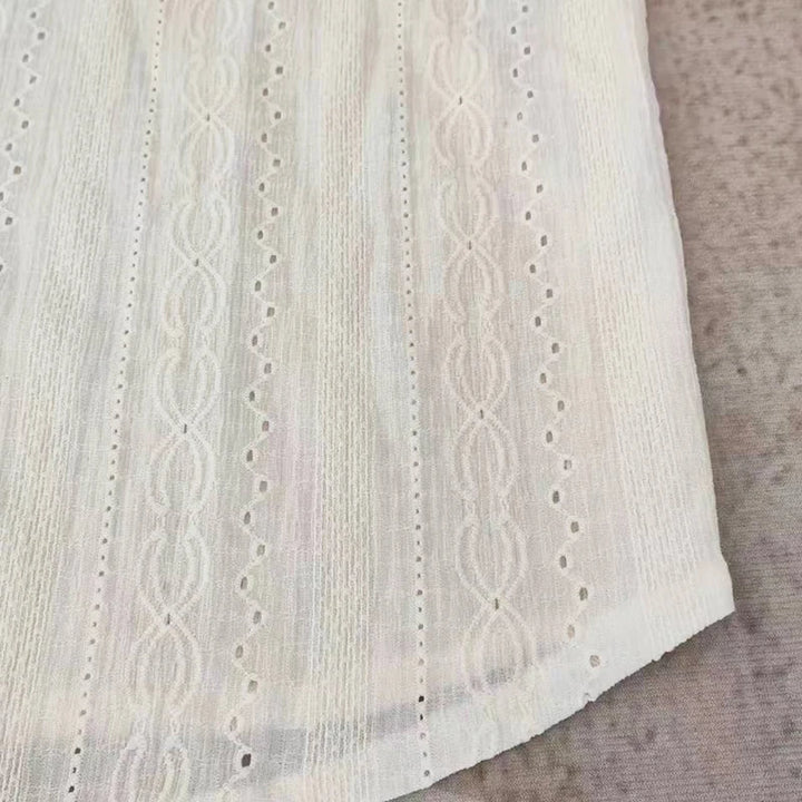 قميص رجالي شبكي مثير - ياقة عريضة، أكمام طويلة أنيقة