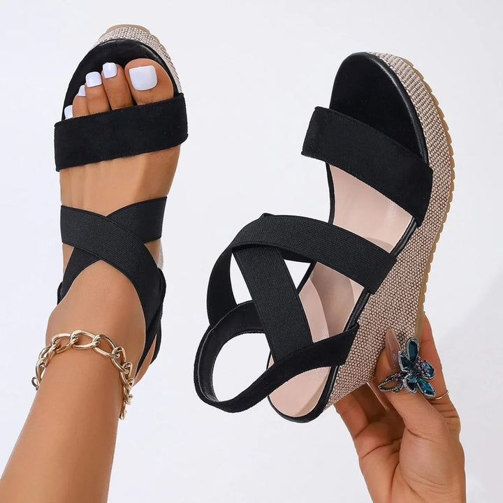 Women’s Wedge Sandals – Waterproof Thick-Soled Summer Shoes