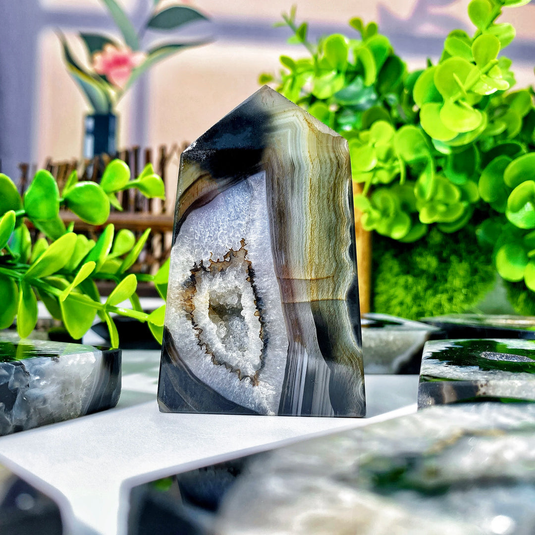 Black Sardonyx Crystal Gift Stone