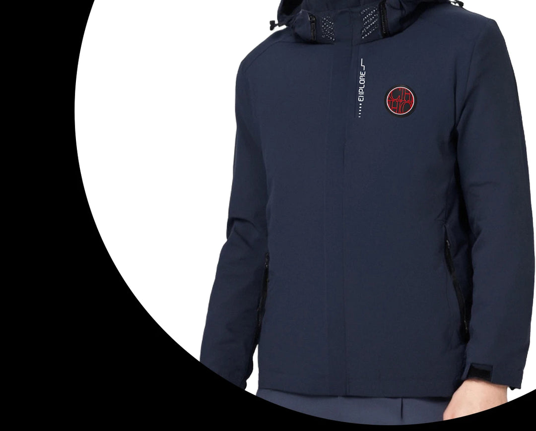 Unisex Interchange Outdoor Jacket – Lightweight Spring Mountaineering Zip Coat