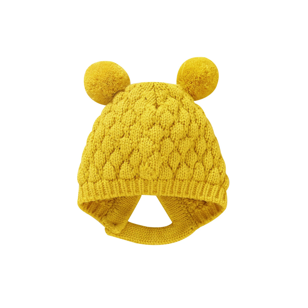 CozyToes™ Newborn Knitted Booties for Girls & Boys