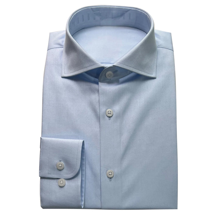 80s Two-Ply Luxury Dress Shirt Custom Shirts Made High Quality 100% Cotton Business Shirts Wrinkle Resistant Tailored Men Shirts