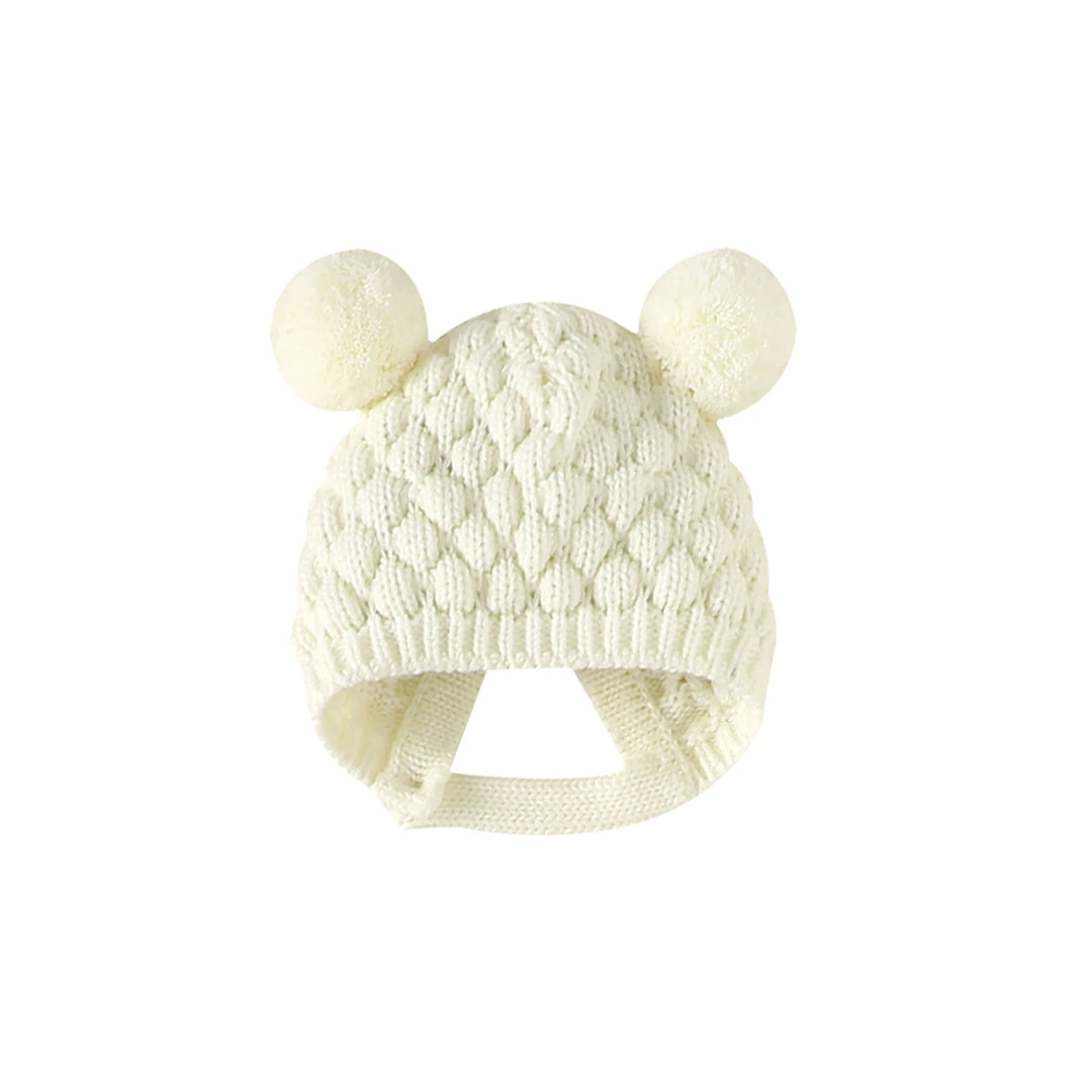 CozyToes™ Newborn Knitted Booties for Girls & Boys