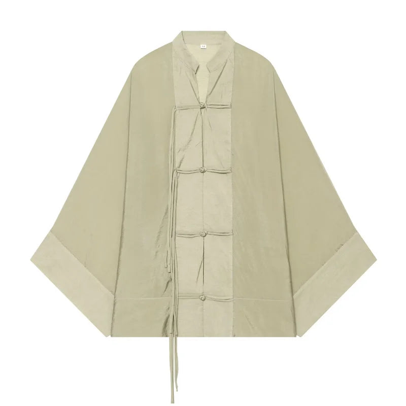 Women's Shirt 2026 New Fashion Summer Solid Color Oversize Rope Knot Detail Draped Shirt for Women Loose Chic Ladies Shirt Top
