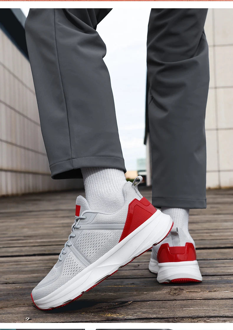 Men’s Barefoot Sneakers – Zero Drop, Wide Toe, Lightweight Breathable Minimalist Running & Gym Shoes