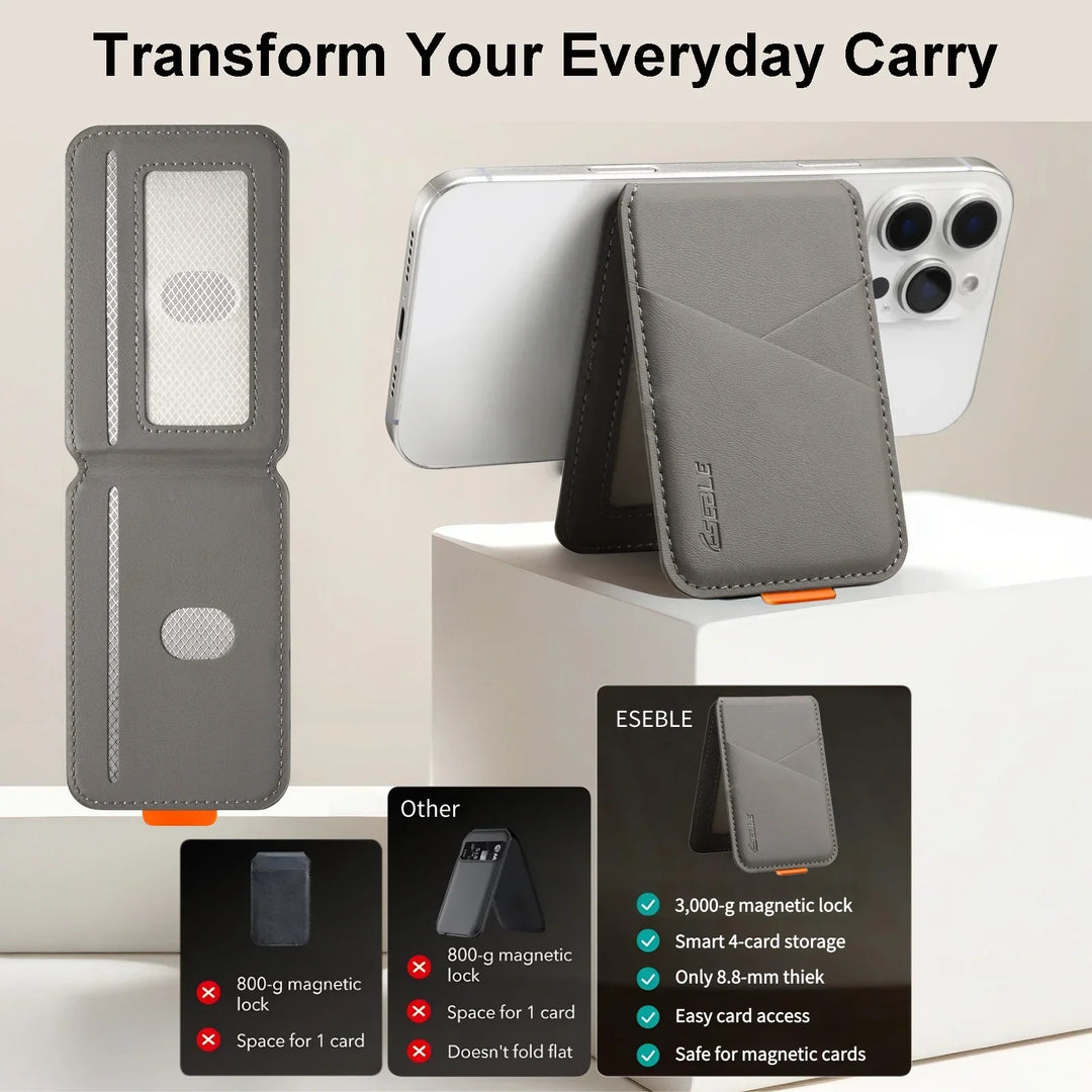 EliteMag™ Leder-iPhone-Geldbörse