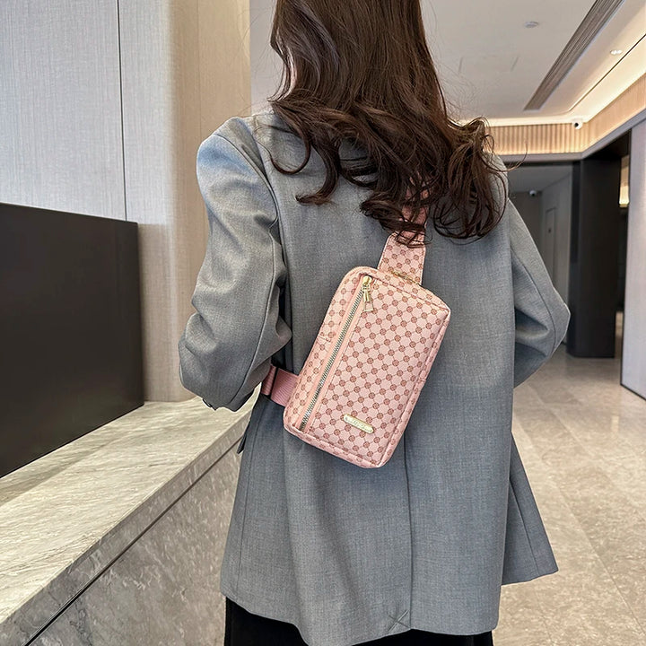 Umhängetasche und Schultertasche aus PU-Leder für Damen