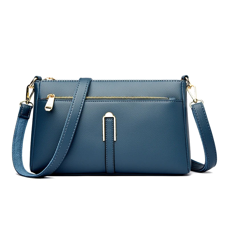 Women’s Luxury Leather Shoulder & Crossbody Bag – Designer 2024