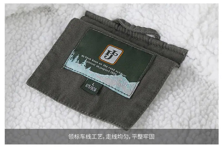 Men’s Hooded Winter Jacket – Warm Casual Fleece Bomber Parka, Up to 4XL