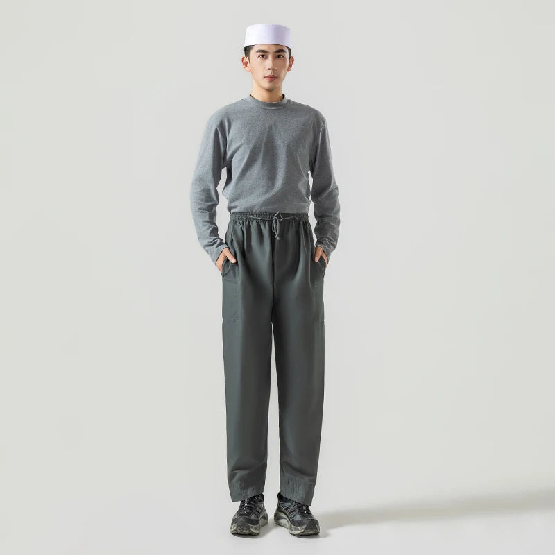 Men's Wide Leg Loose Cotton Abaya Pants Islamic Ramadan Trousers Arab Muslim Clothing Saudi Arabia Mubarak Pakistan Style