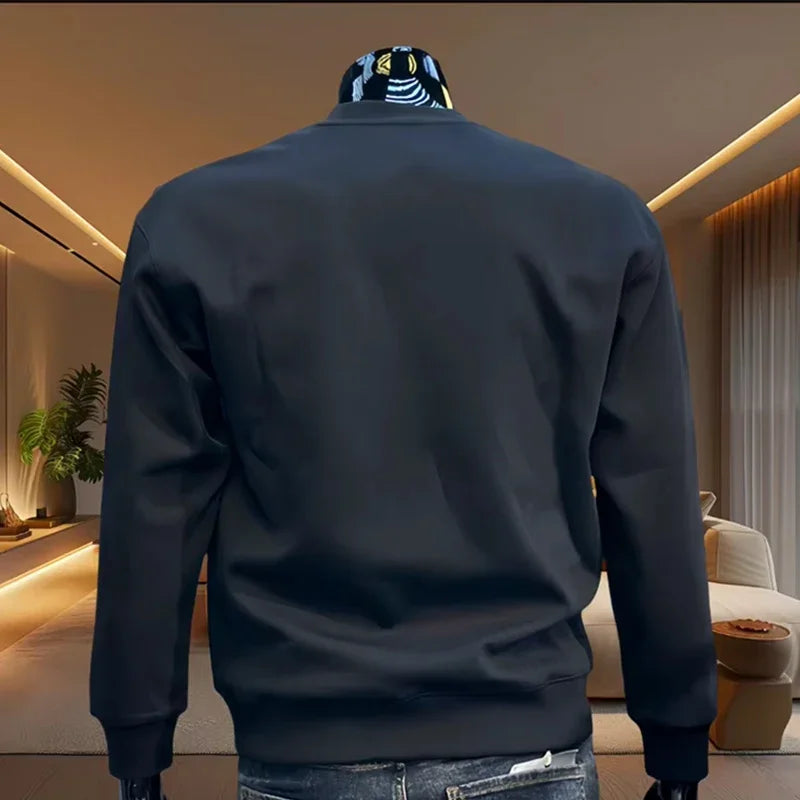 Mens Sweatshirts Paris Printed Tops Sports Jogging Man Clothing Casual Office Home Pullover High Quality Long Sleeves Sportswear