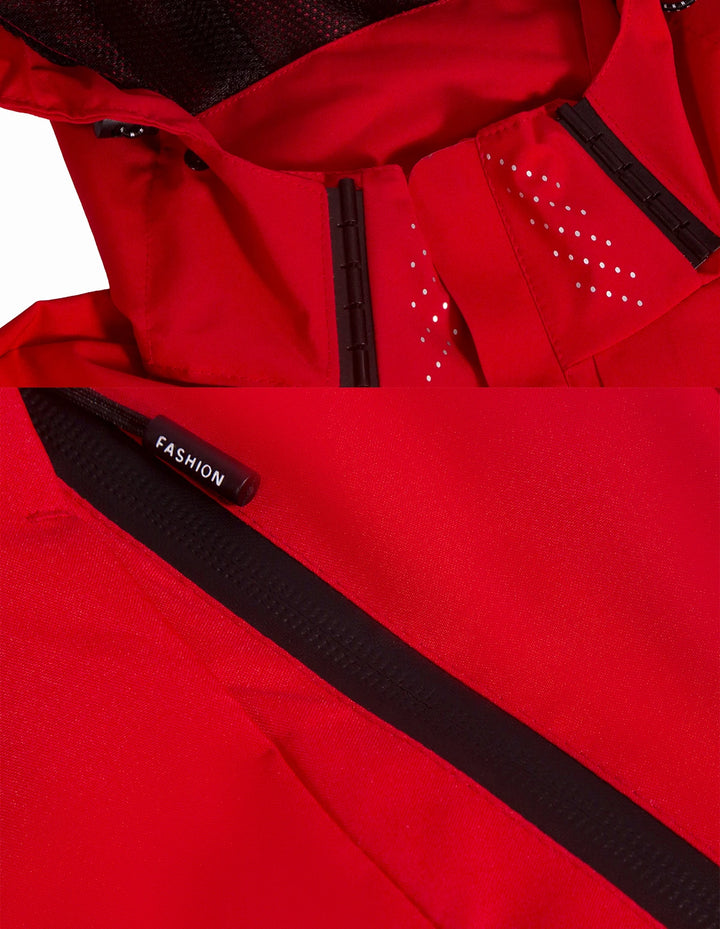 Unisex Spring Interchange Jacket – Lightweight Outdoor Mountaineering Zip Coat