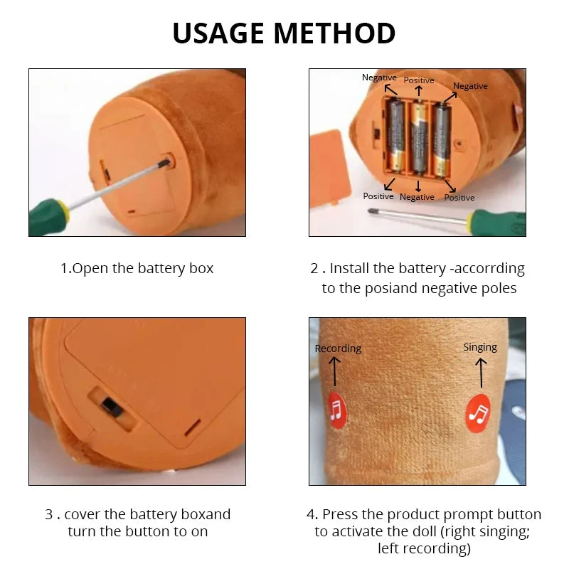 ChattyCactus™ interaktives Spielzeug