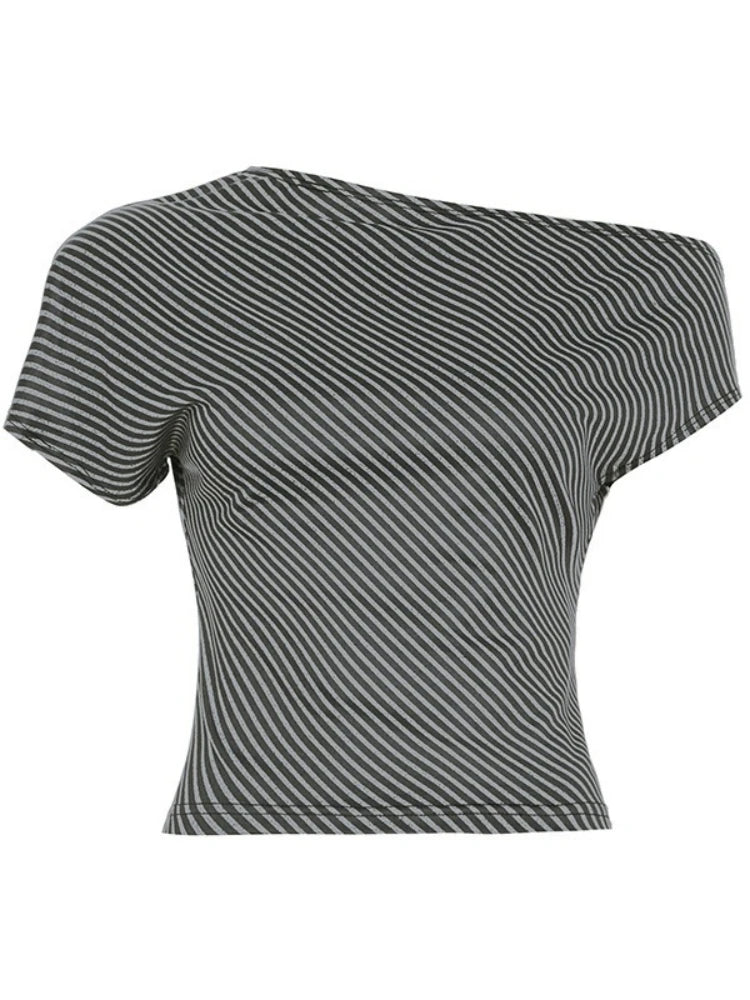 Women’s Striped Streetwear Tee