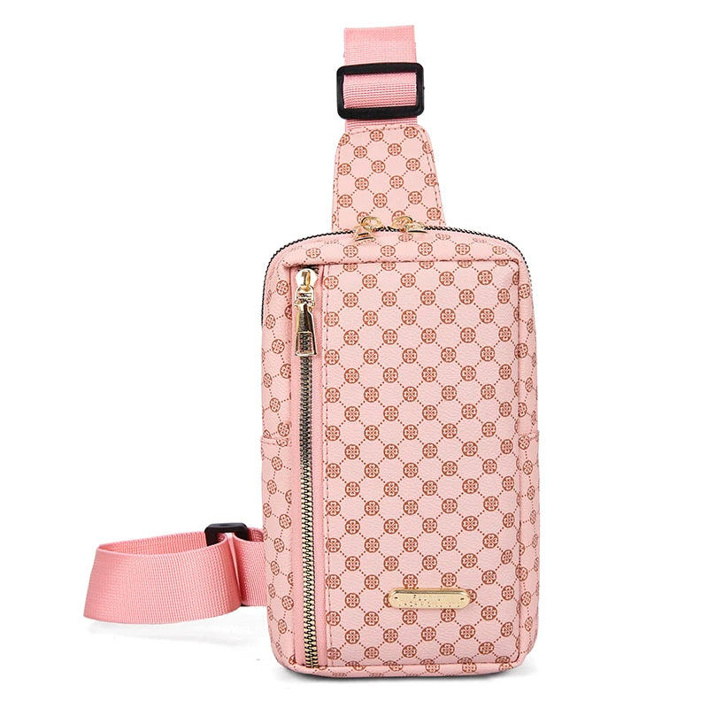 Umhängetasche und Schultertasche aus PU-Leder für Damen