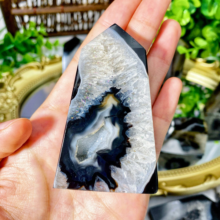 Black Sardonyx Crystal Gift Stone
