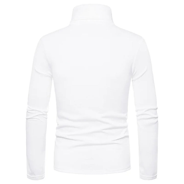 Men Turtleneck Sweater Design Long Sleeve Shirt top