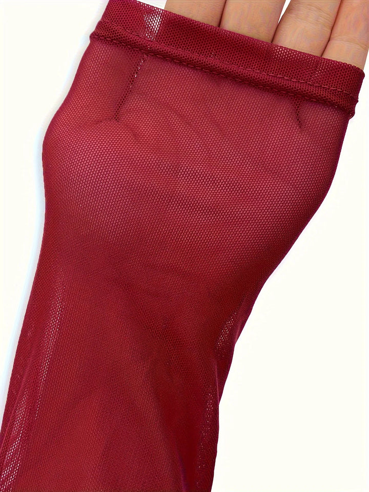 2025 Women’s Off-Shoulder Crop Top – Slim Fit Autumn/Winter Streetwear