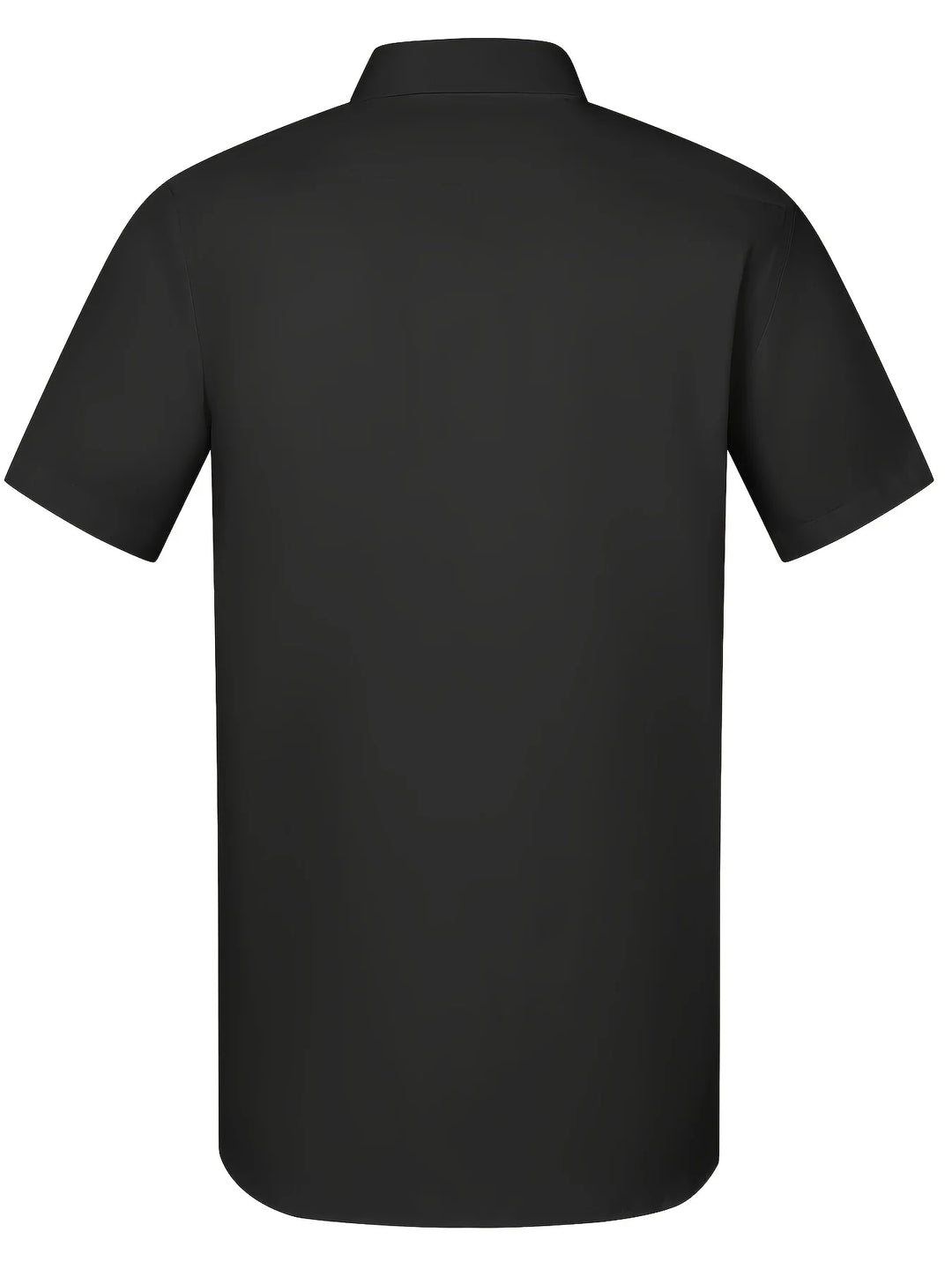 Men's short-sleeved shirts, suitable for business occasions, bridesmaid dresses, professional attire, uniforms, ID photos, etc.