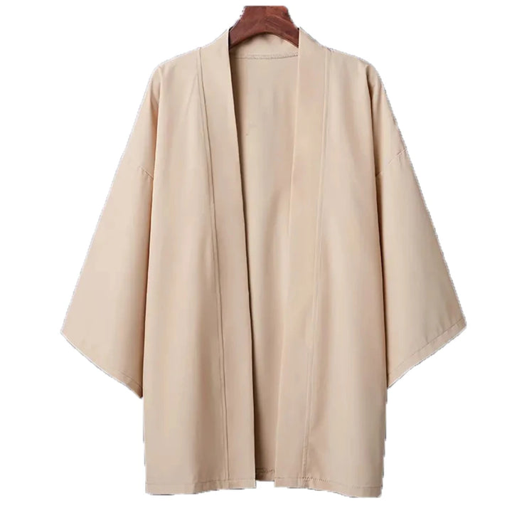 Black Samurai Clothing Japanese Style Cosplay Kimonos Shirt Traditional Haori for Women Men Harajuku Fashion Cardigan Yukata