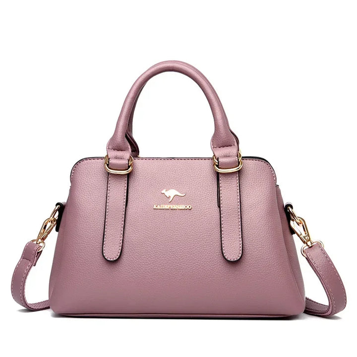 Luxury Women’s PU Leather Shoulder Bag – Designer Messenger Handbag