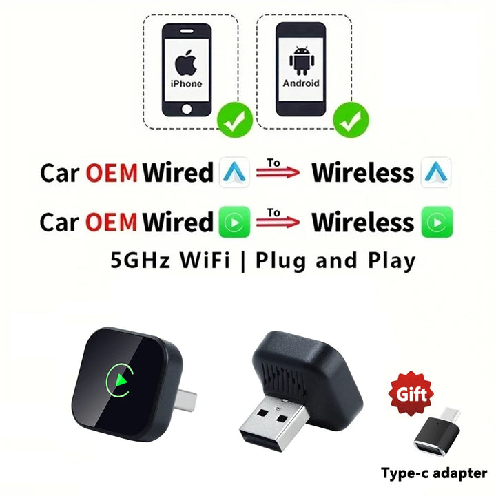 DriveIQ™ 2-in-1 Smart Car KI-Adapter