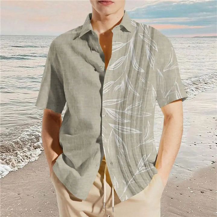 Hawaiian Shirts For Men Short Sleeve Tops New Coconut Treeo Graphic 3d Shirt Fashion Streetwear 5XL Summer Clothing Men's Blouse